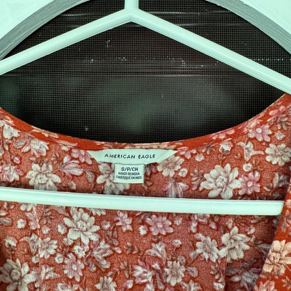 Red floral dress - Picture 3 of 6